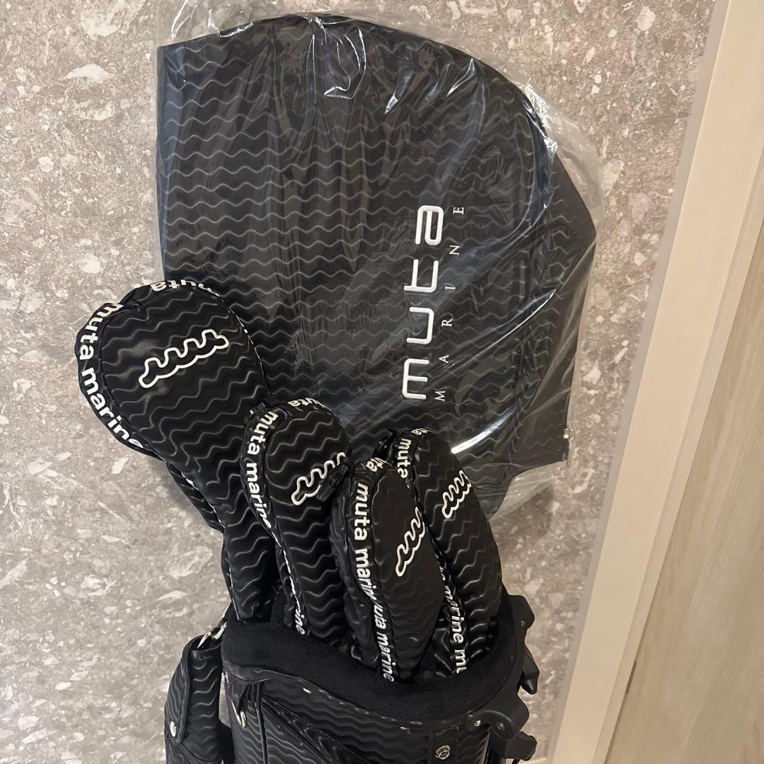 完売品‼️muta marine ゴルフキャディバッグ 黒