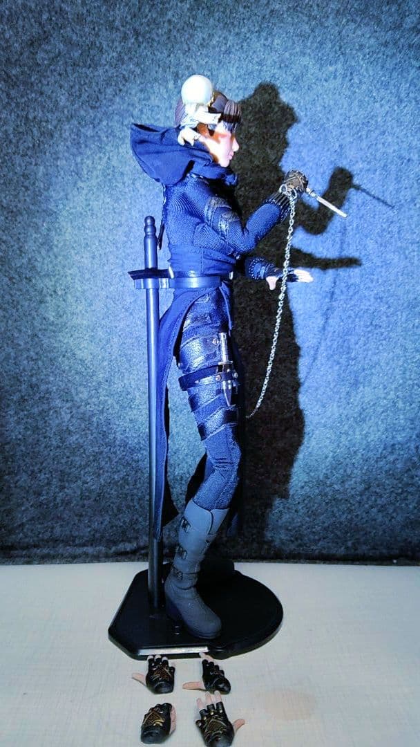 CAPCOM.1/6.春麗.[暗殺者(黒ver)]眼球可動!12/25迄の出品!