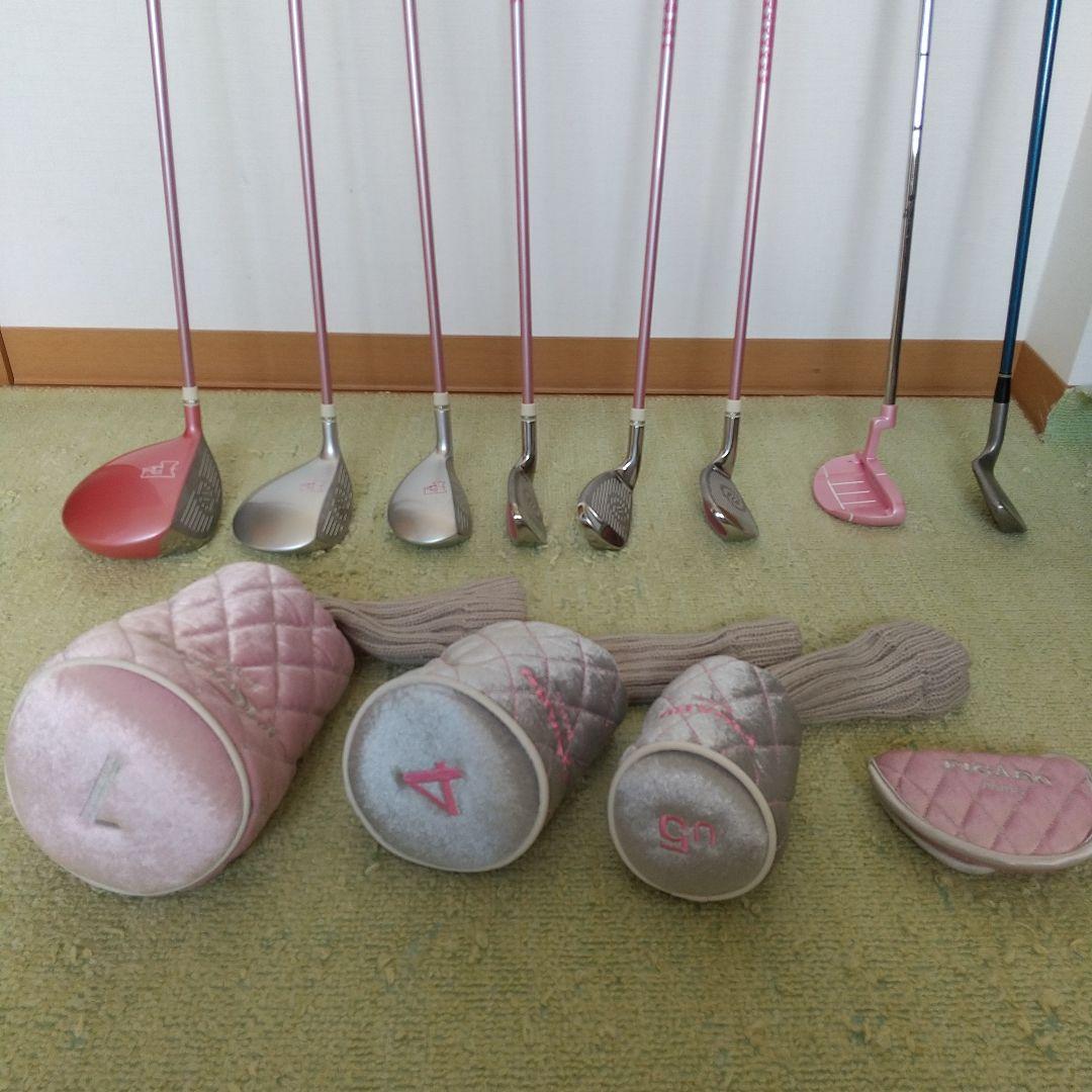 FIGAROレディース ゴルフクラブとトラサルディゴルフバック