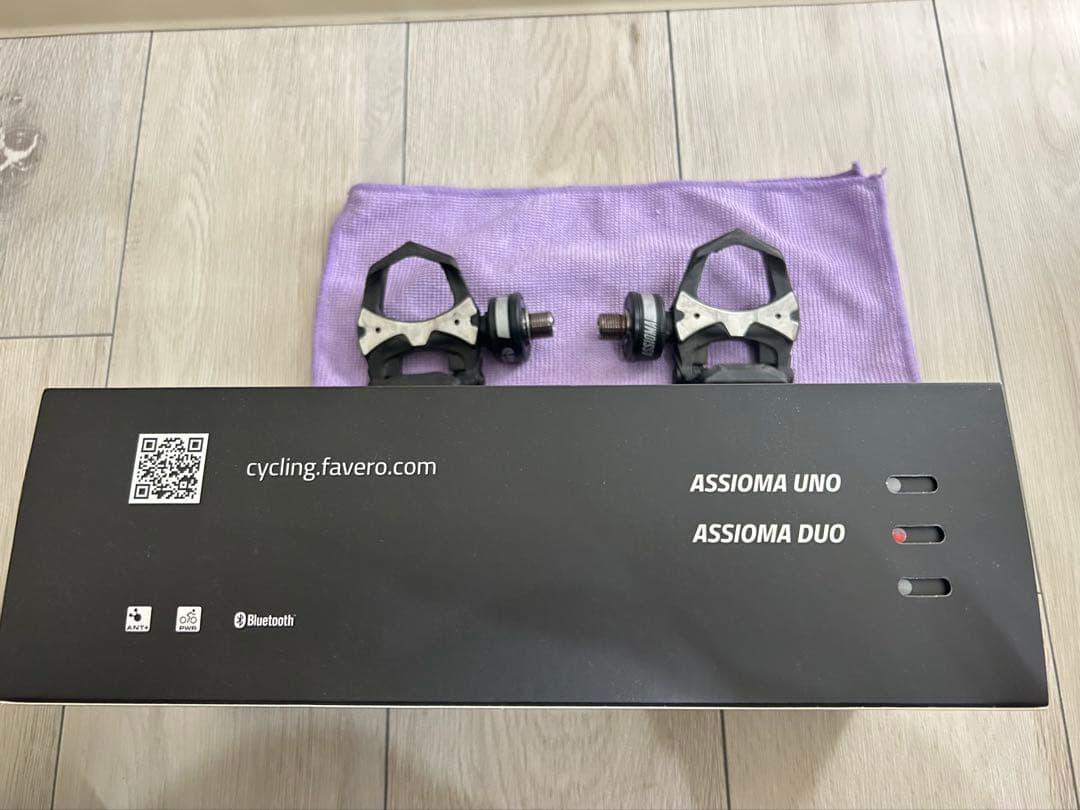 【むぅ】ASSIOMA / DUO パワーメーターセット