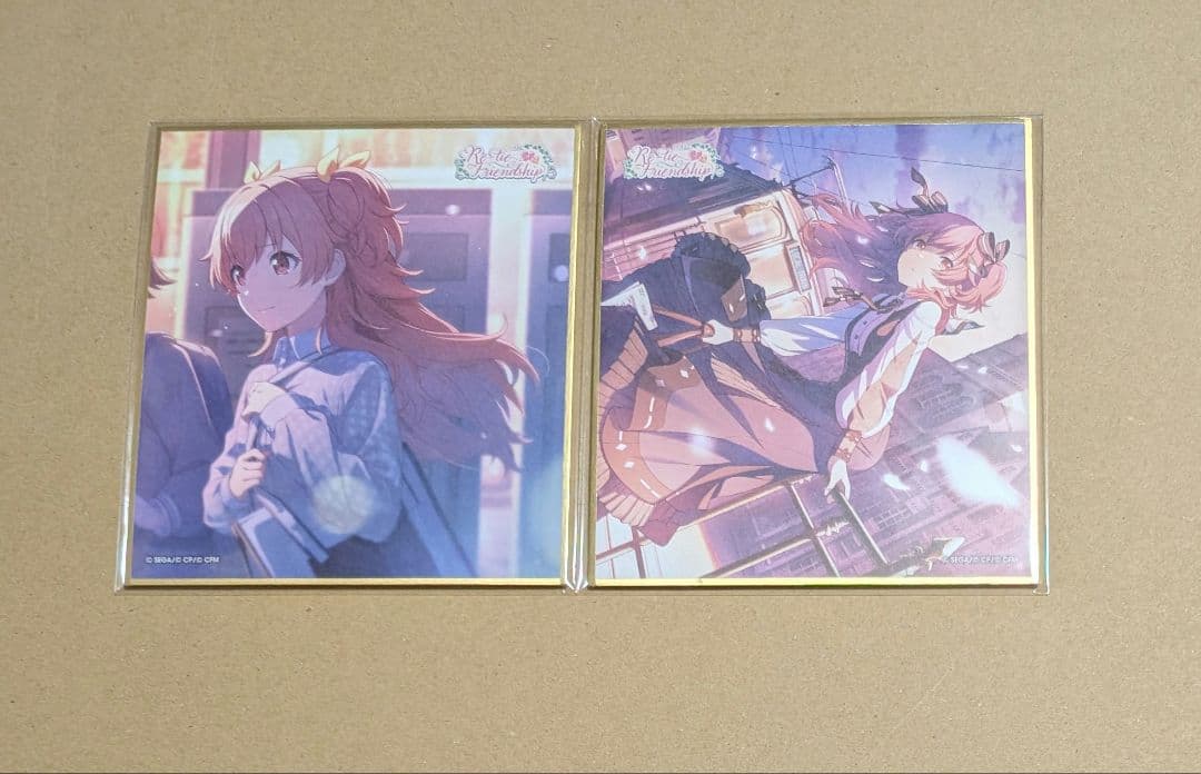 プロセカ 桃井愛莉 33C ミニ色紙 モモジャン