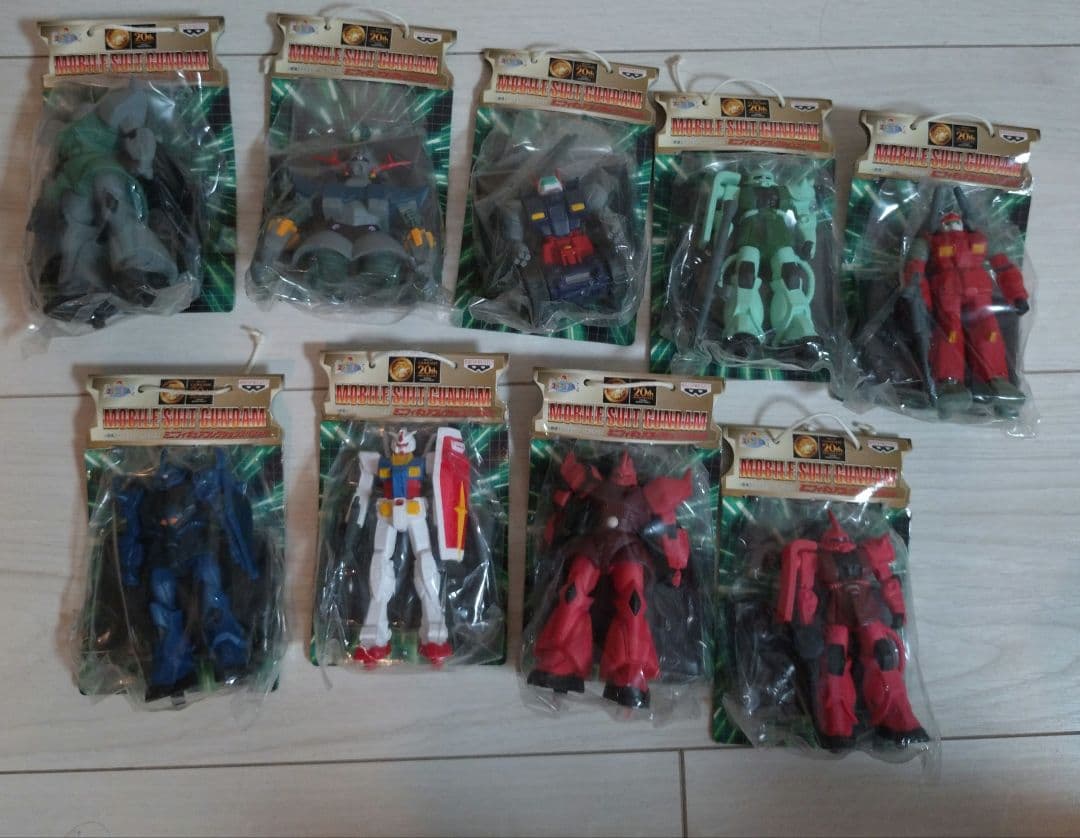 【値下げ・レア】モビルスーツガンダムミニフィギュアコレクション40体セット