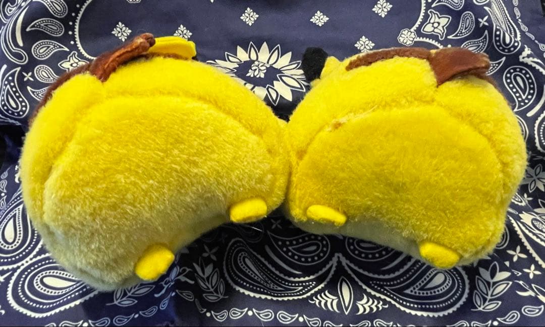 2/7まで　おまけ付き・ワケアリ　顔良し初期ピカチュウ　通常にっこり　２点セット