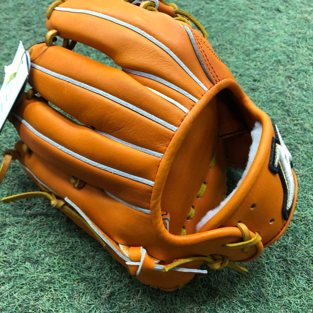 限定AGL-401C アトムズ　メーカー型付け済グラブ オレンジ