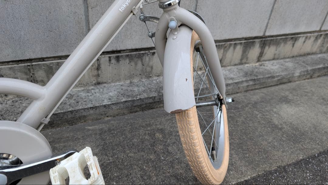 あす　little tokyobike 16アイボリー