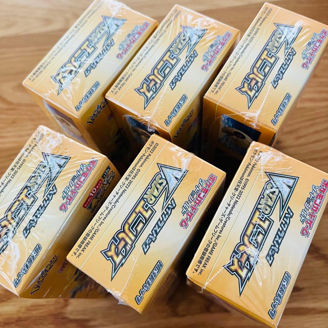 未開封　ポケモンカードゲーム VSTARユニバース ボックス 6個セット
