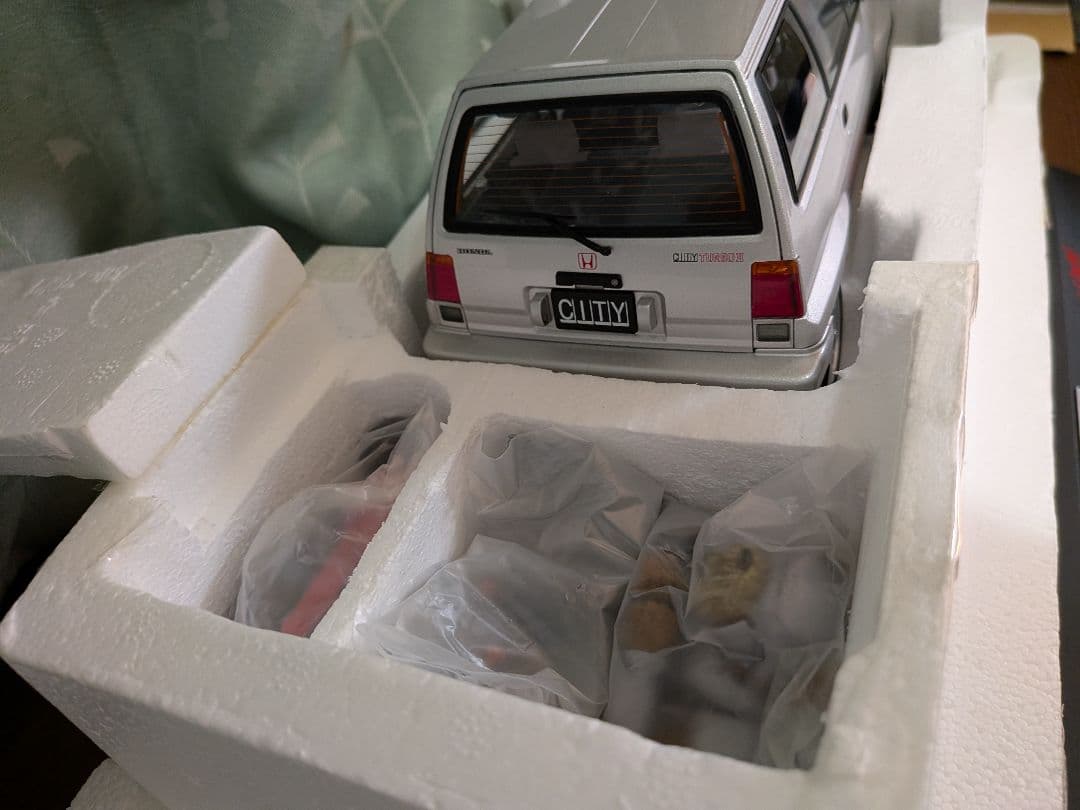 ホンダ　シティターボ CITY TURBO II 1/18 モトコンポ付き　美品