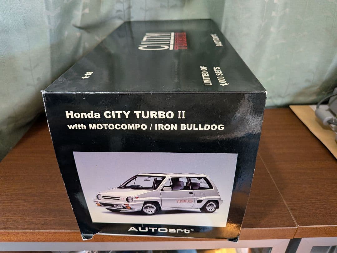 ホンダ　シティターボ CITY TURBO II 1/18 モトコンポ付き　美品
