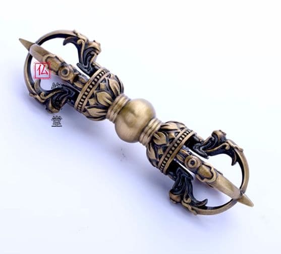 【修縁堂】真言宗 法器 五鈷金剛鈴 金剛杵 寺院用仏具