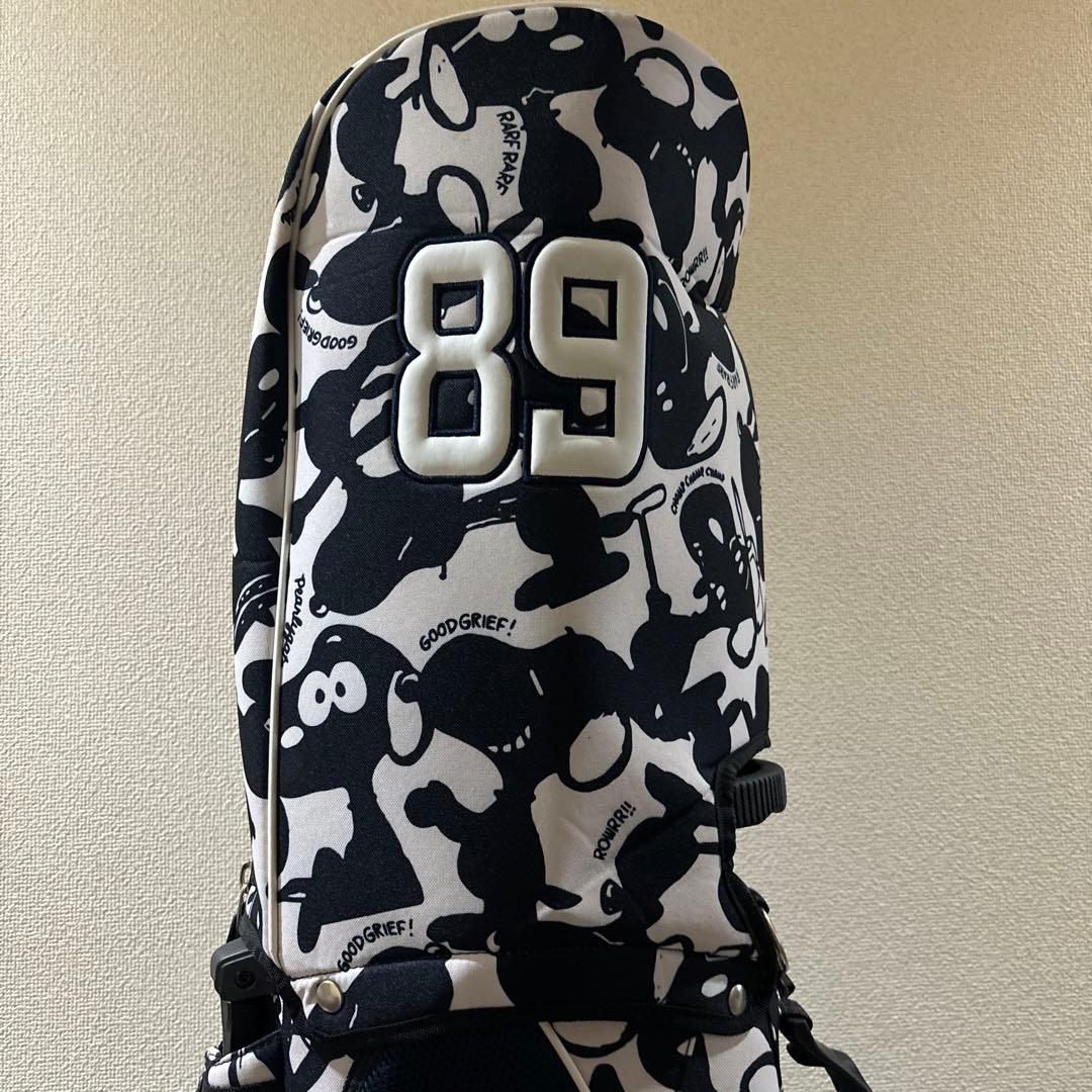 PEARLY GATES スヌーピー柄キャディバッグ