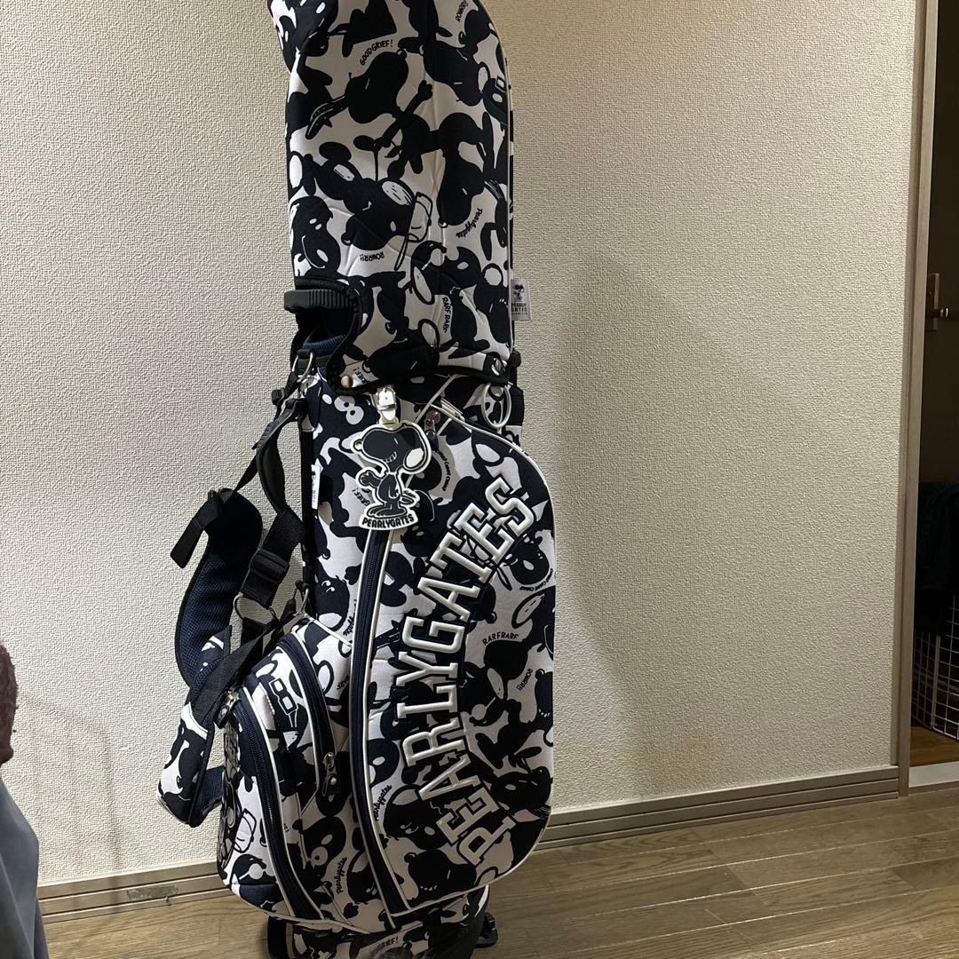 PEARLY GATES スヌーピー柄キャディバッグ