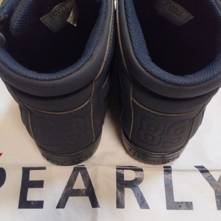 ⭐美品⭐パーリーゲイツ⭐ハイカット⭐ゴルフ⭐シューズ⭐濃紺⭐24.5⭐