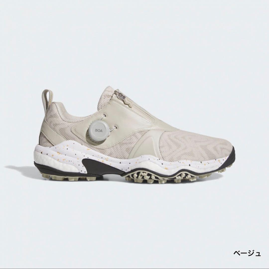 ゴルフシューズ ベージュ BOOST