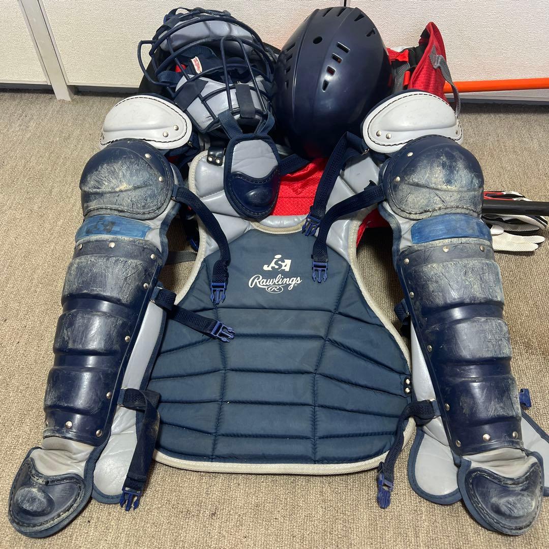 ローリングス　キャッチャー防具　ソフトボール用