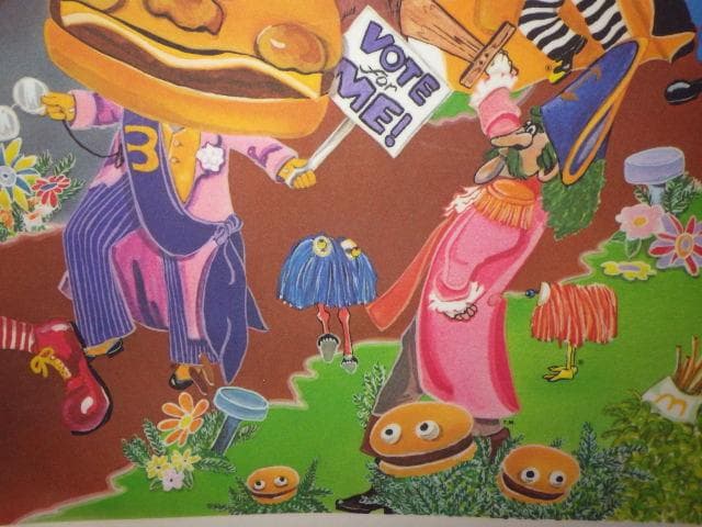 70’S★McDonald's★壁掛け★ポスター★37★ビンテージ★マクドナルド