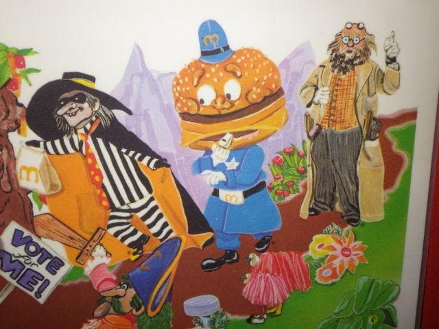 70’S★McDonald's★壁掛け★ポスター★37★ビンテージ★マクドナルド