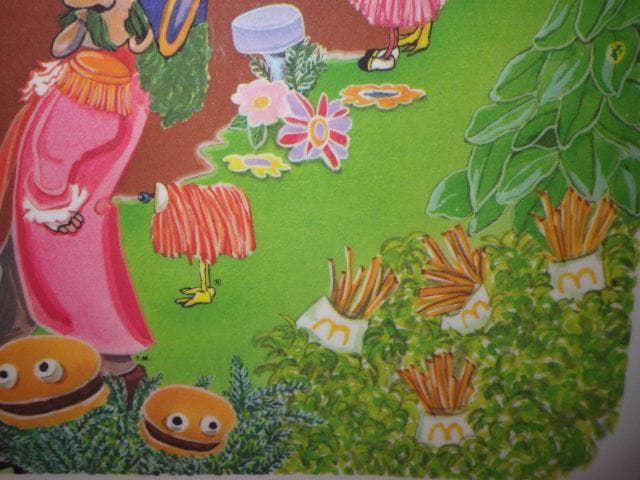 70’S★McDonald's★壁掛け★ポスター★37★ビンテージ★マクドナルド