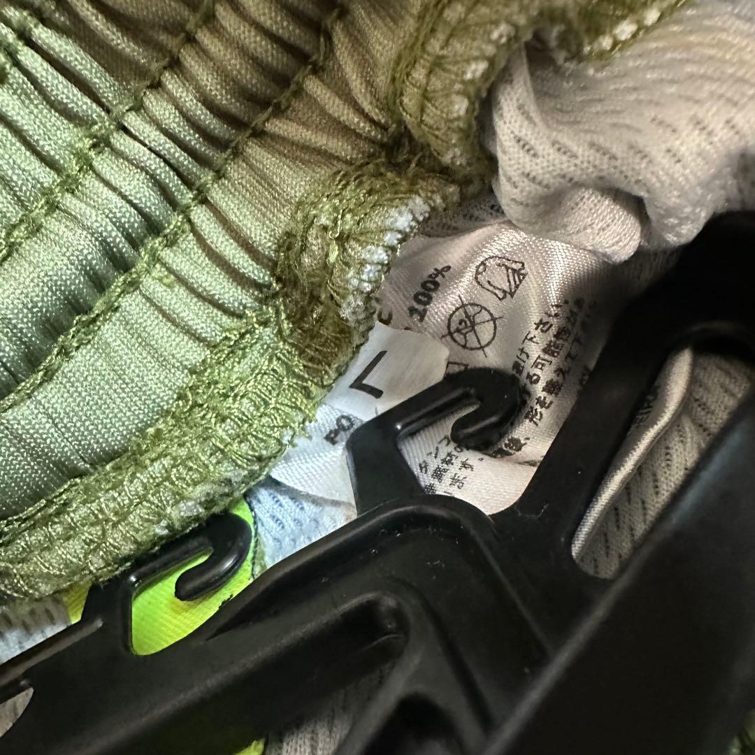 定価13860円　セットアップcaldeira カーキ　ストライプ