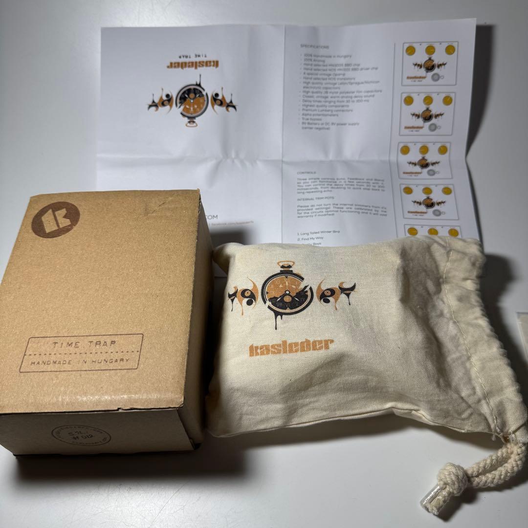 アナログディレイ Kasleder FX TIME TRAP ハンガリー製