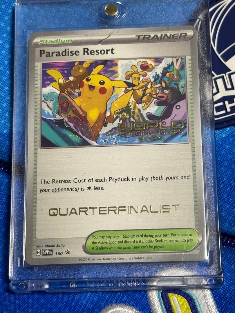 【超希少】 美品TOP8 ポケカWCS2024 Paradise Resort
