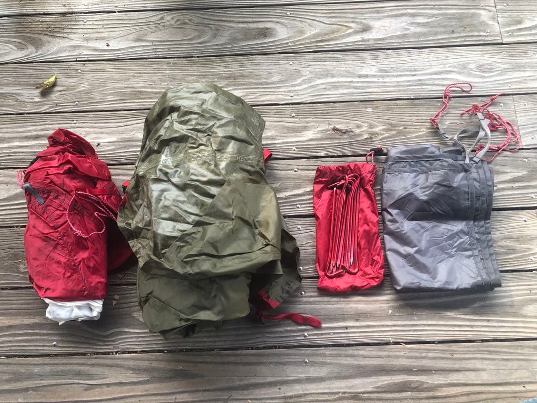 MSR ELIXIR1 1人用 テント MSR ステイクハンマー セットす