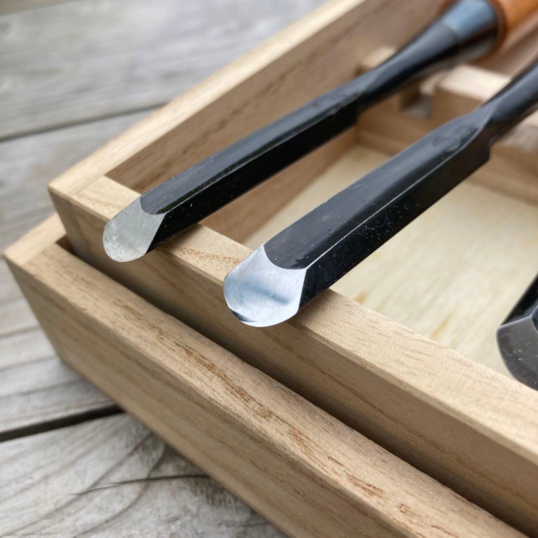 外丸鑿　ノミ　5本セット