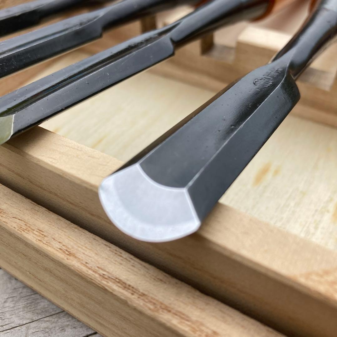 外丸鑿　ノミ　5本セット