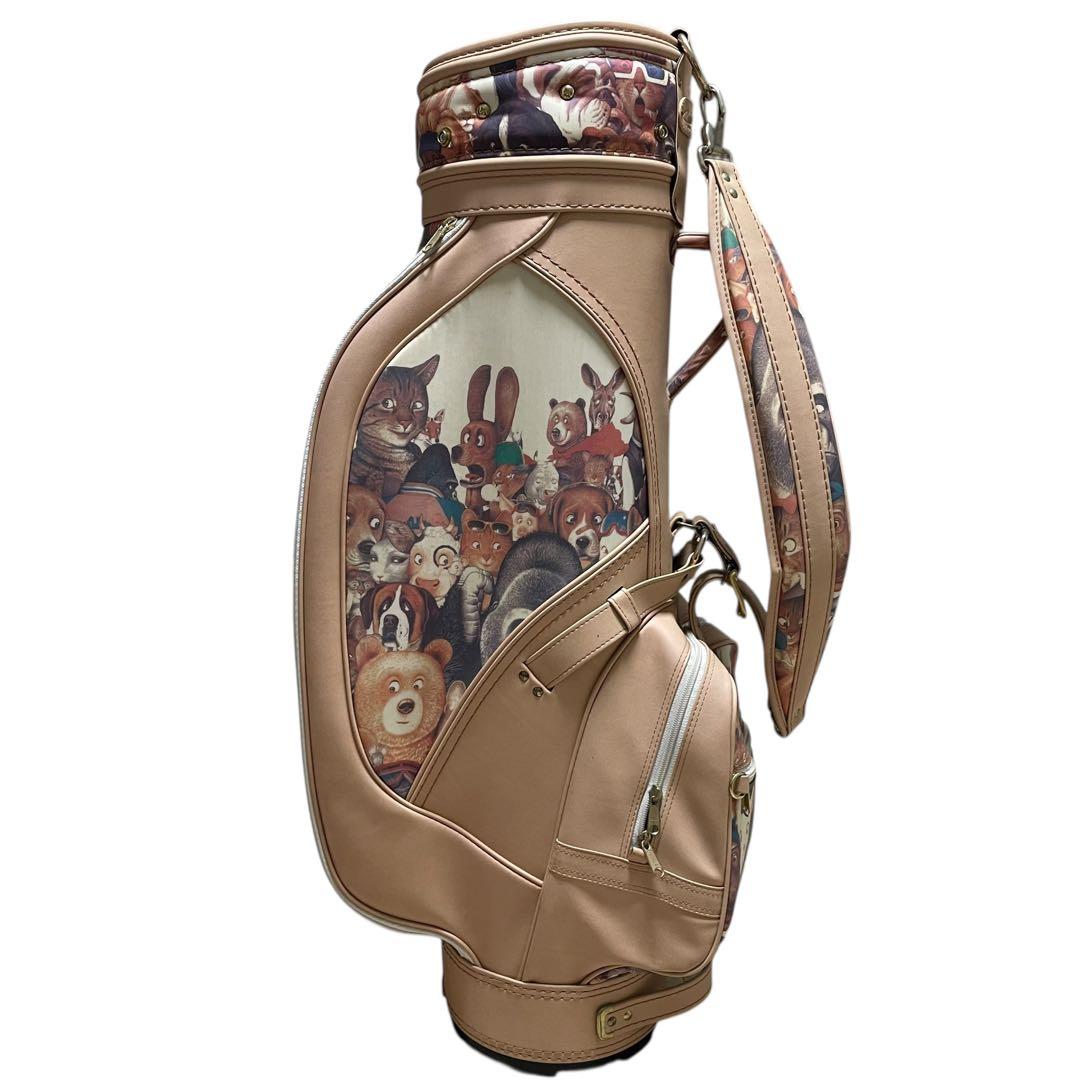 【激レア✨】 クニオコレクション ゴルフ キャディバッグ レザー ヴィンテージ