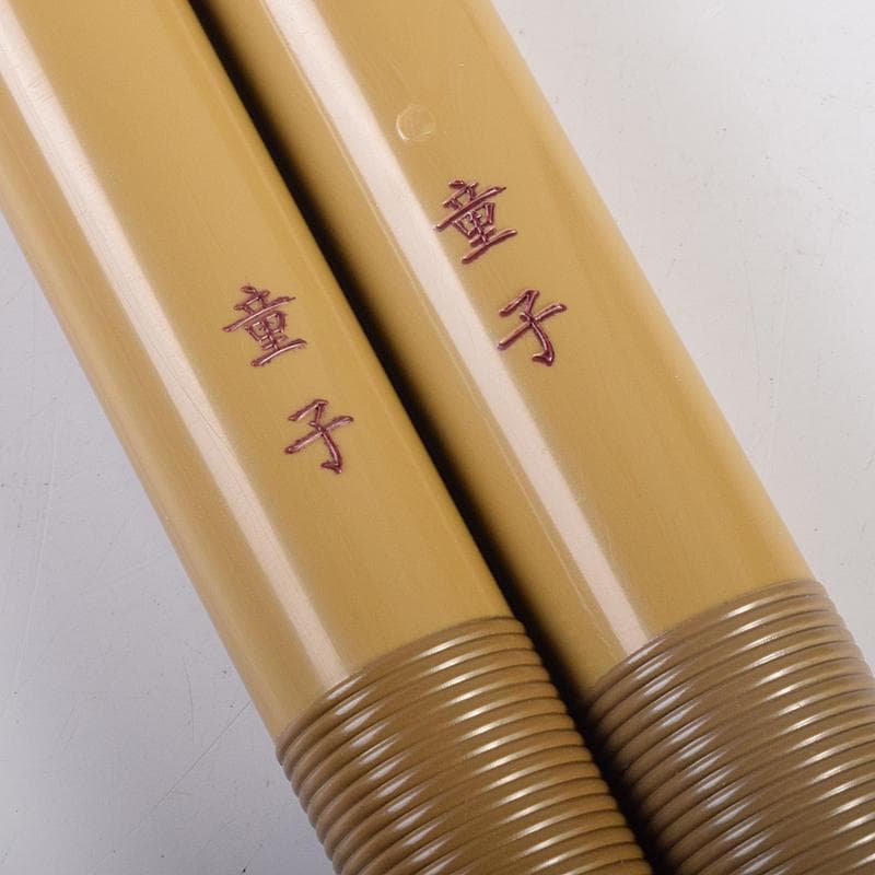 篠笛　スズキ　竹製　銀鈴　プラスチック　童子　七・八本調子　六本　V　R7808