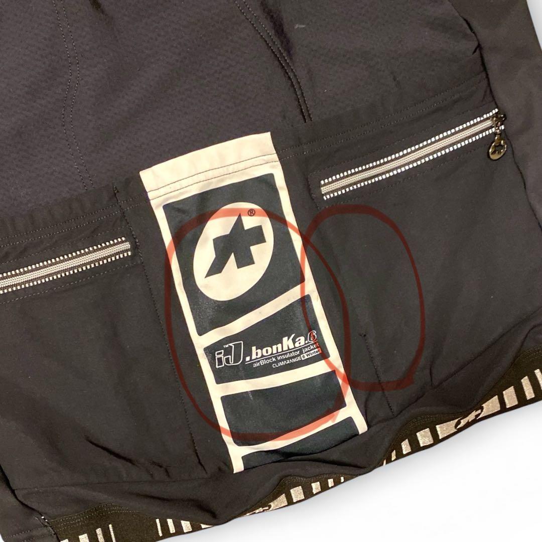 assosアソスメンズサイクルウェアジャケット長袖赤白黒冬用裏起毛ロードバイク