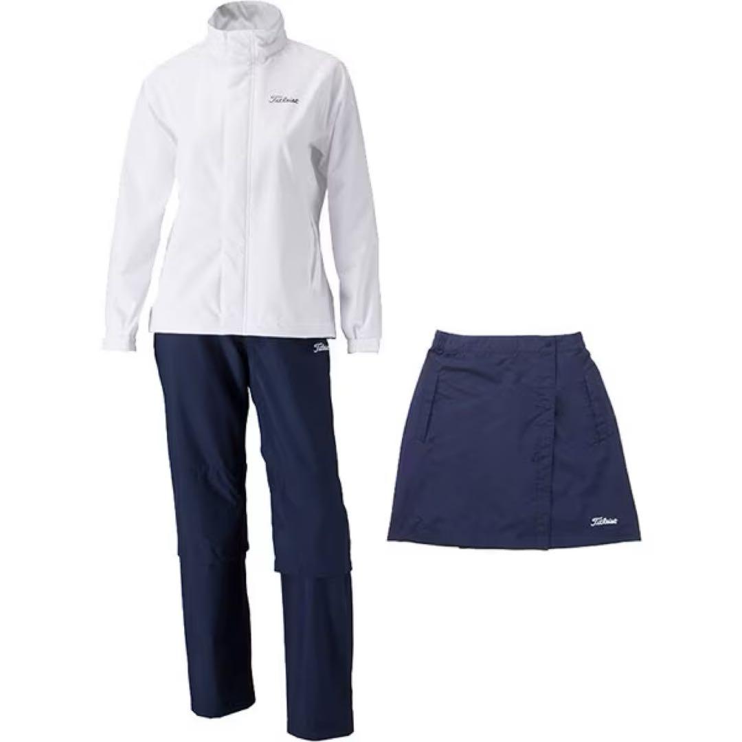 2/14❤︎限定 Titleist ゴルフレインウェア 上下セット スカート無し