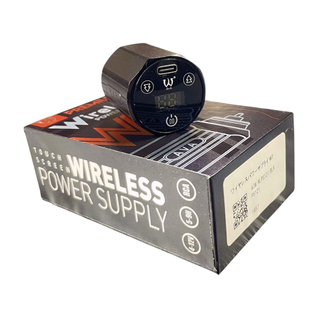 ワイヤレスパワーサプライ W7 タトゥー　タトゥーマシン