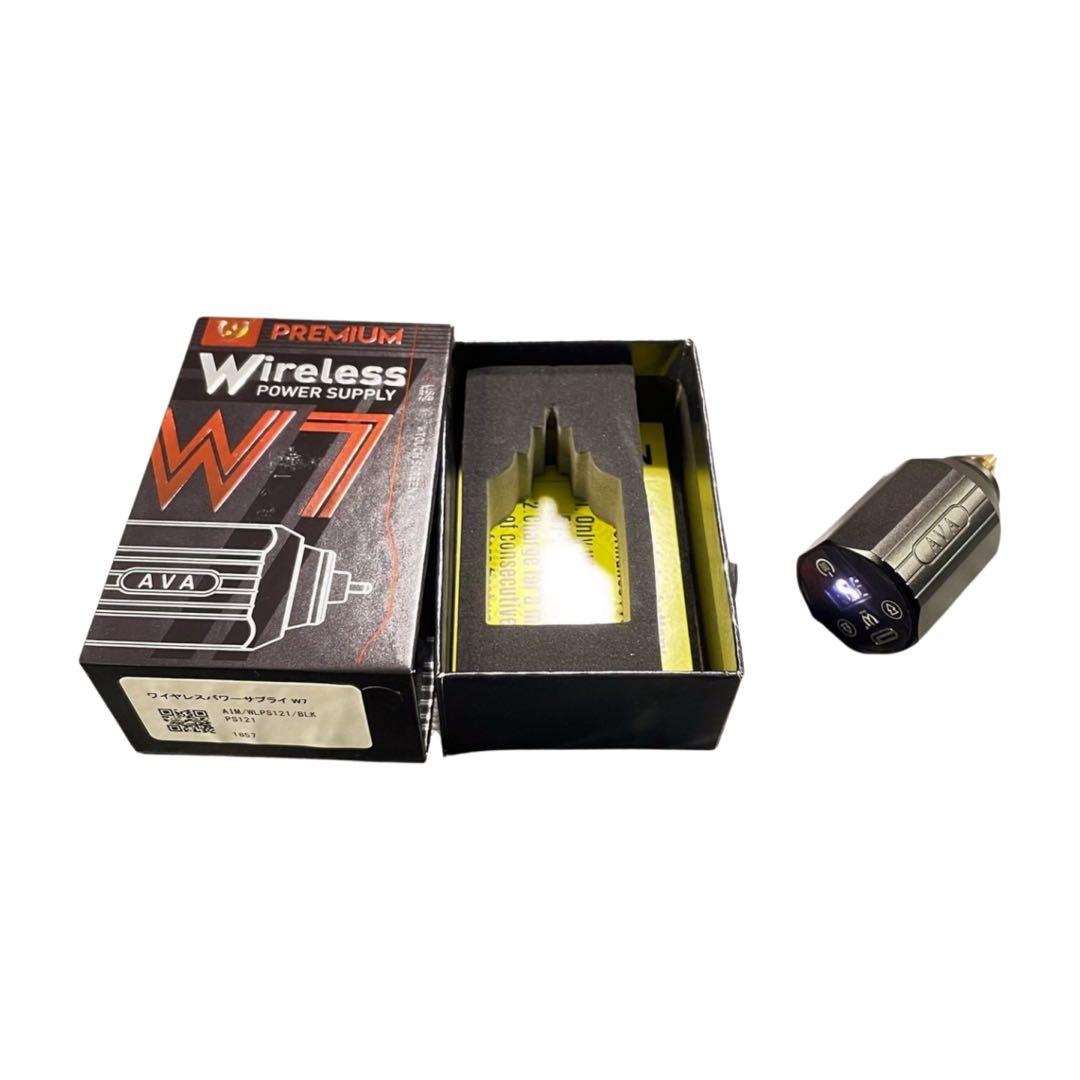 ワイヤレスパワーサプライ W7 タトゥー　タトゥーマシン