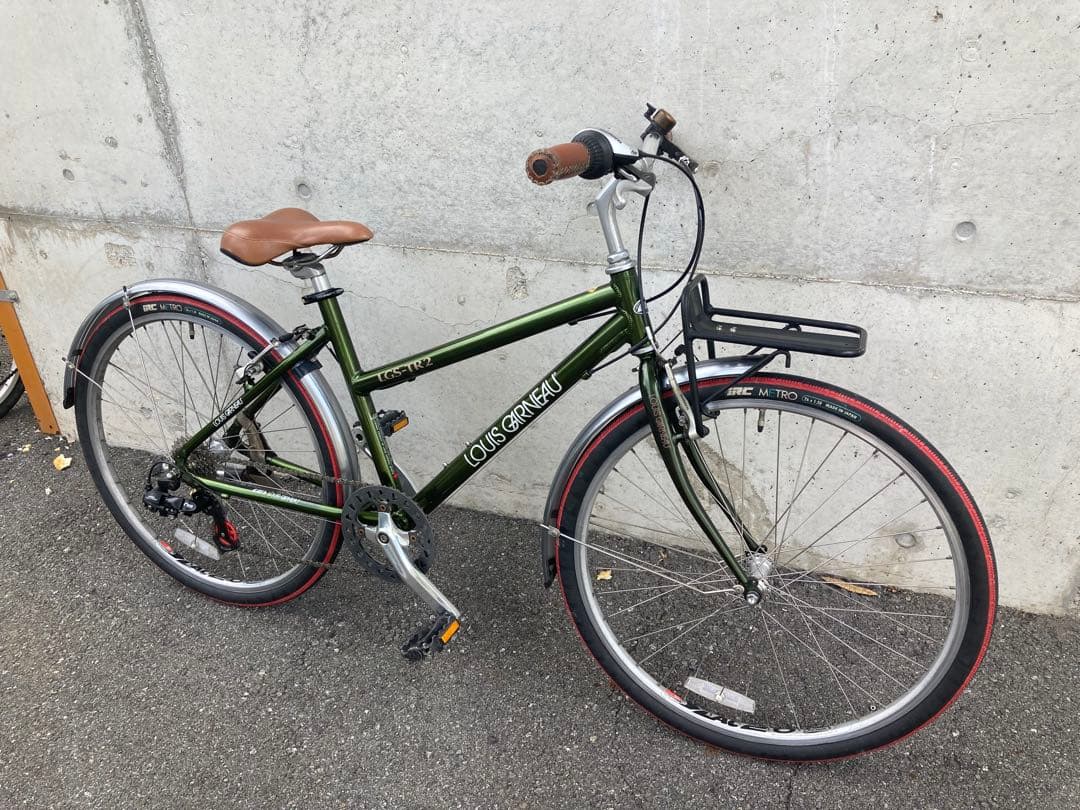 送料込 ルイガノ LGS-TR2 クロスバイク アルミ ブルーラグ リベンデル