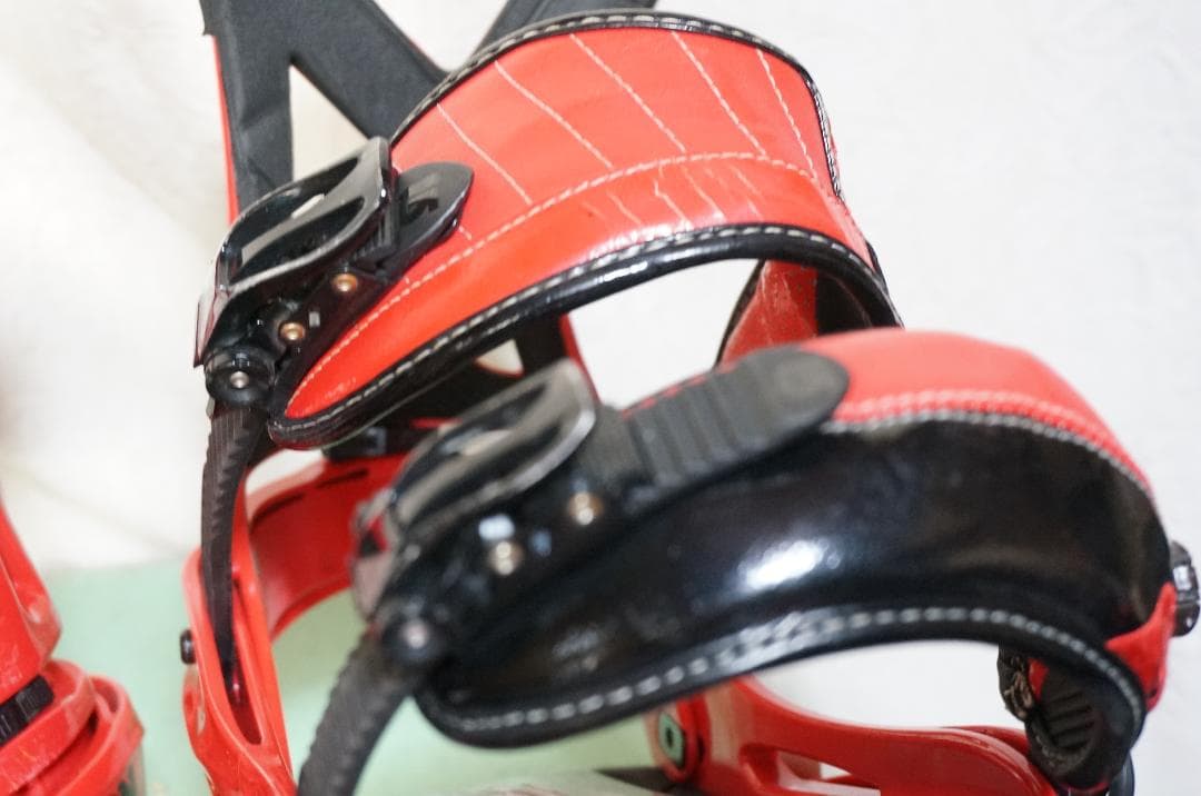 BURTON バートン CUSTOM カスタム EST バインディング M 赤