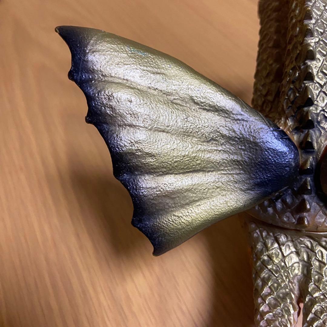 【当時物】ポピー キングザウルスシリーズ キングギドラ ソフビ 5423