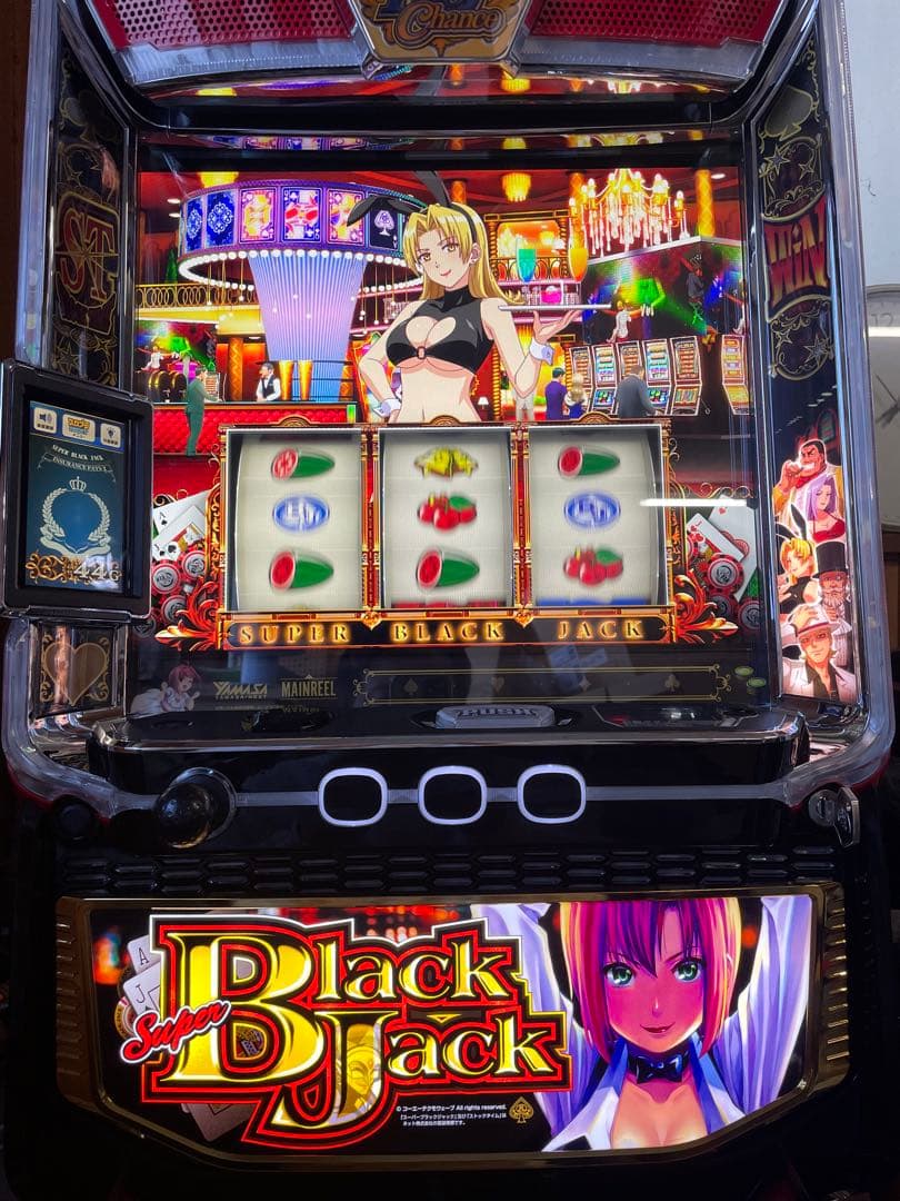 カービィ　引取・データカウンター対応ユニット付き　Lブラックジャック