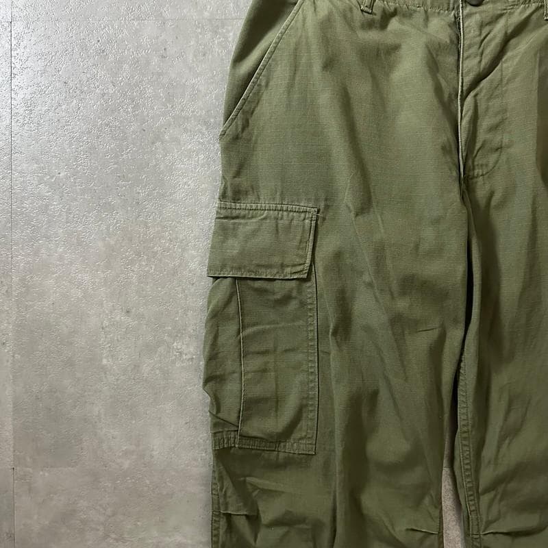 60s 米軍 OG-107 ジャングルファティーグパンツ 4th S-R