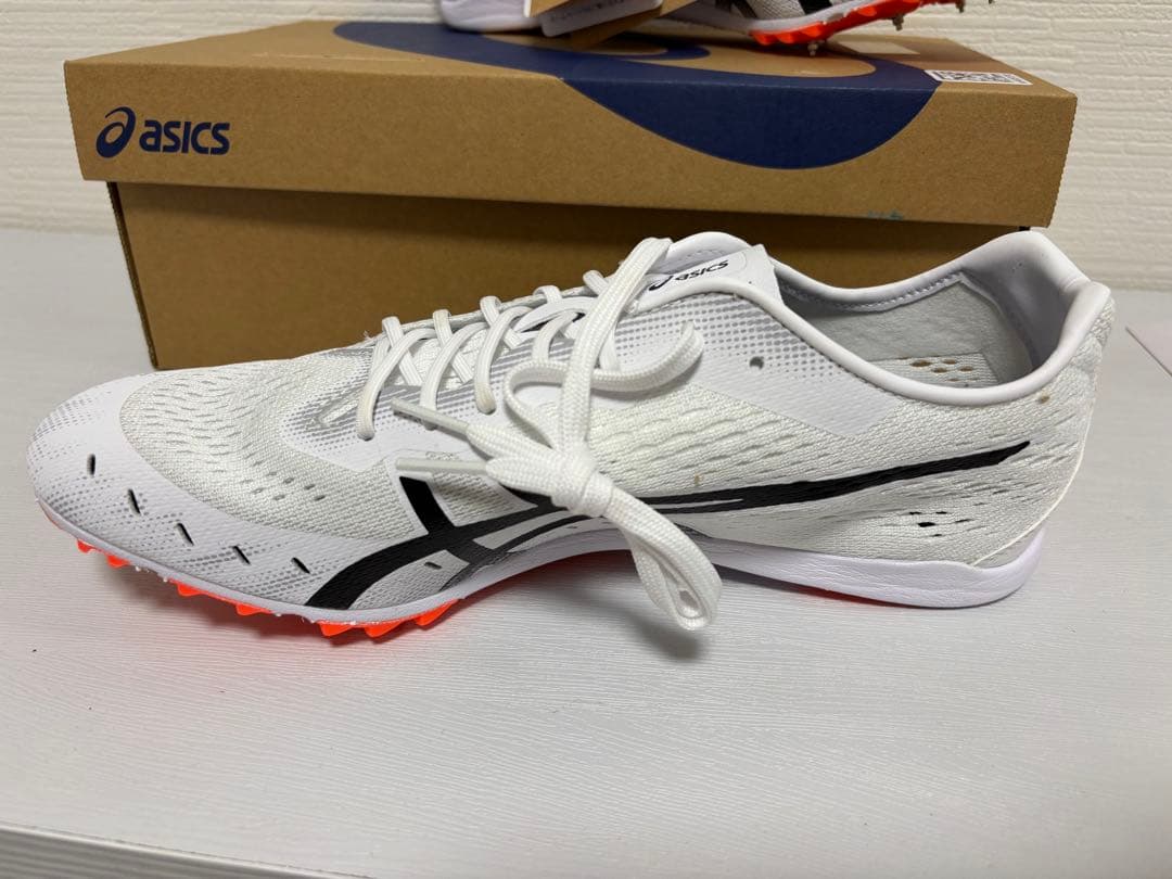 【新品】ASICS GUN LAP 3 スパイク28.0cm ホワイト 陸上