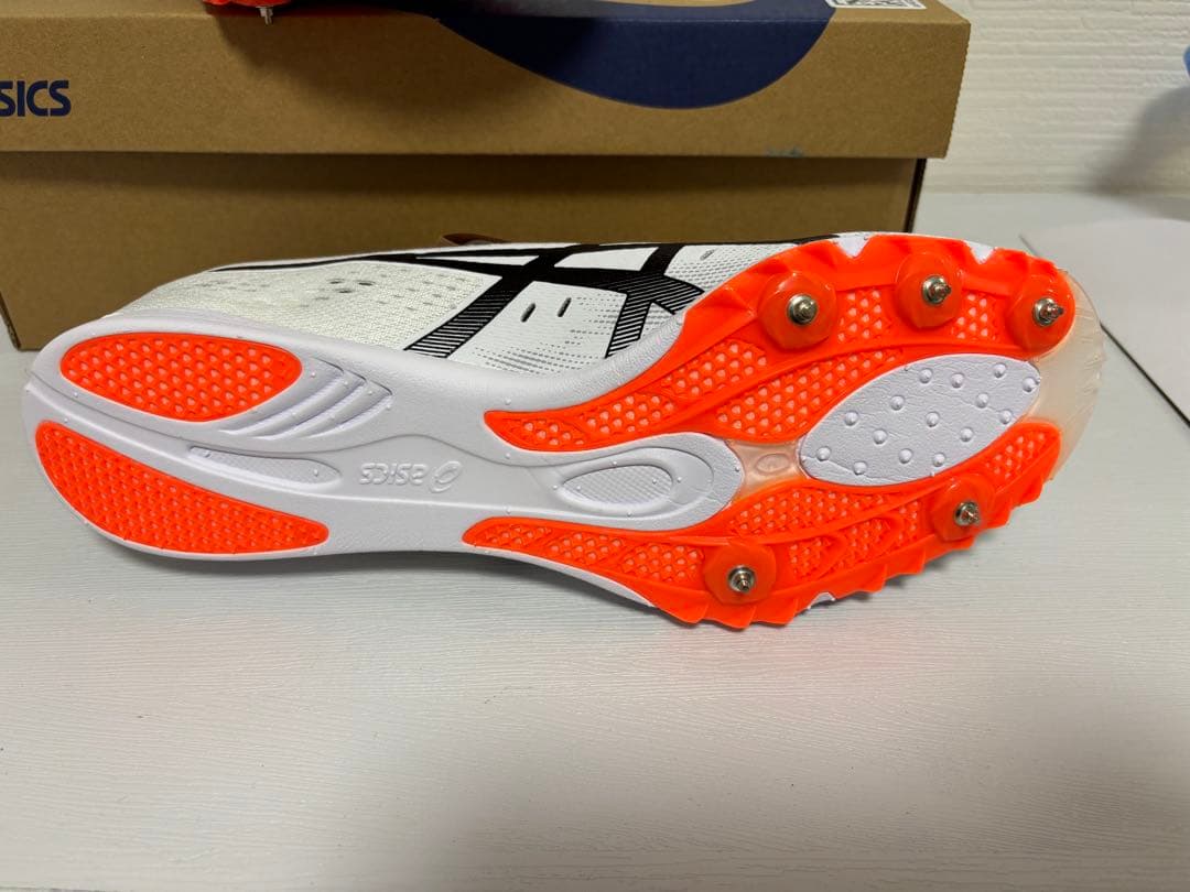 【新品】ASICS GUN LAP 3 スパイク28.0cm ホワイト 陸上