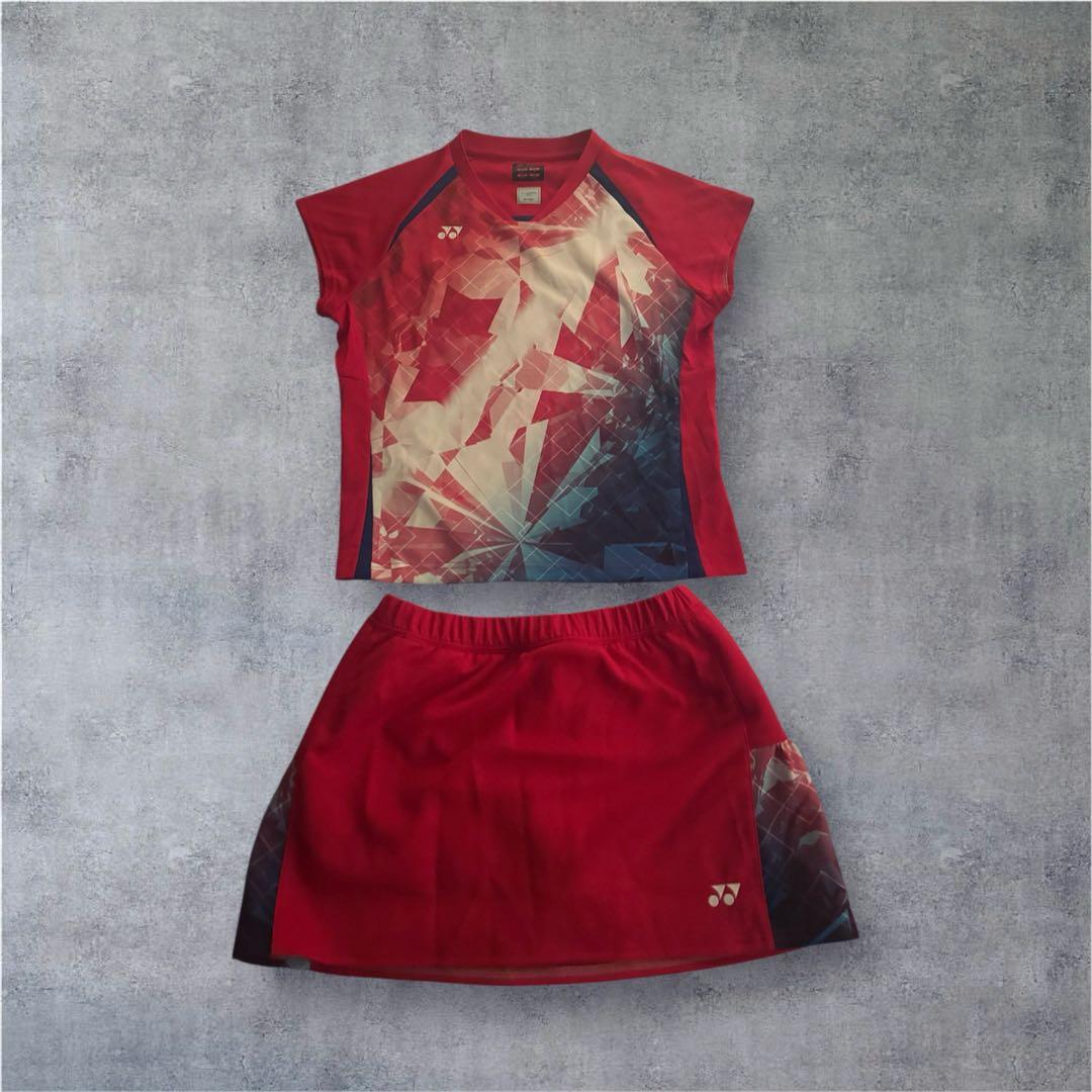 【YONEX テニスウェア レディース　ゲームシャツ 】Oサイズ