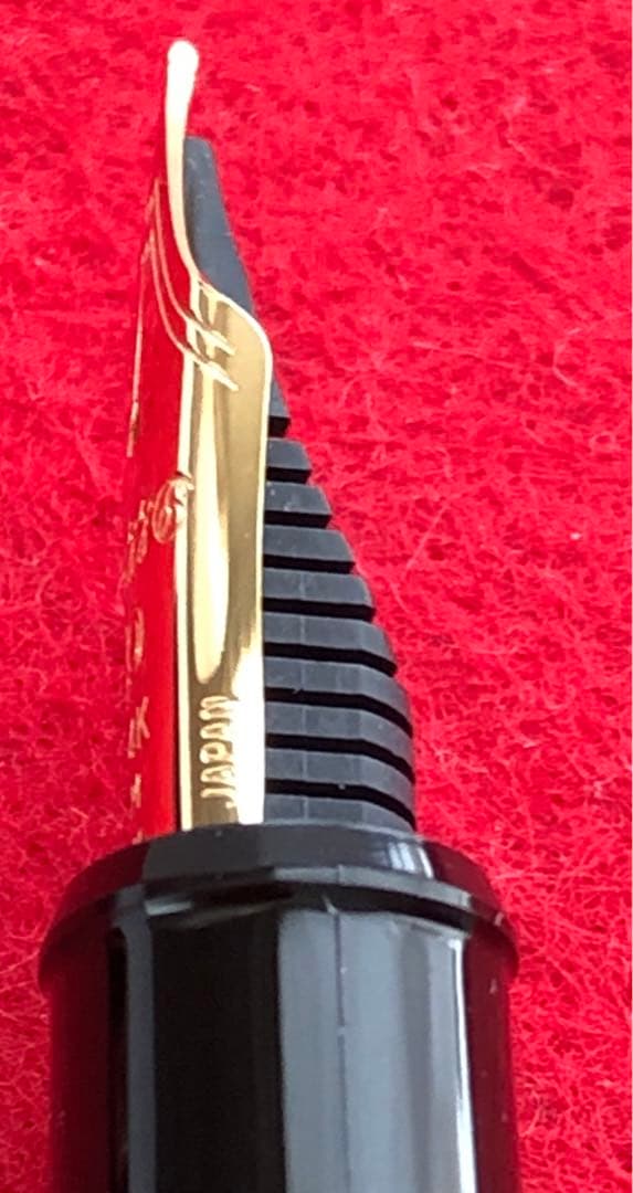 プラチナ 万年筆 センチュリー #3776 ブラック　中字