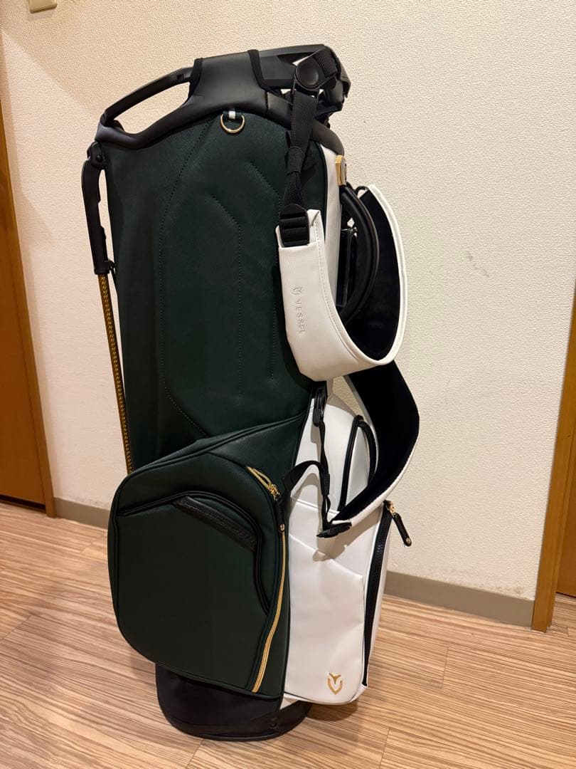 激レア商品】VESSEL ベゼル プレイヤー5.0プロ スタンドキャディバッグ