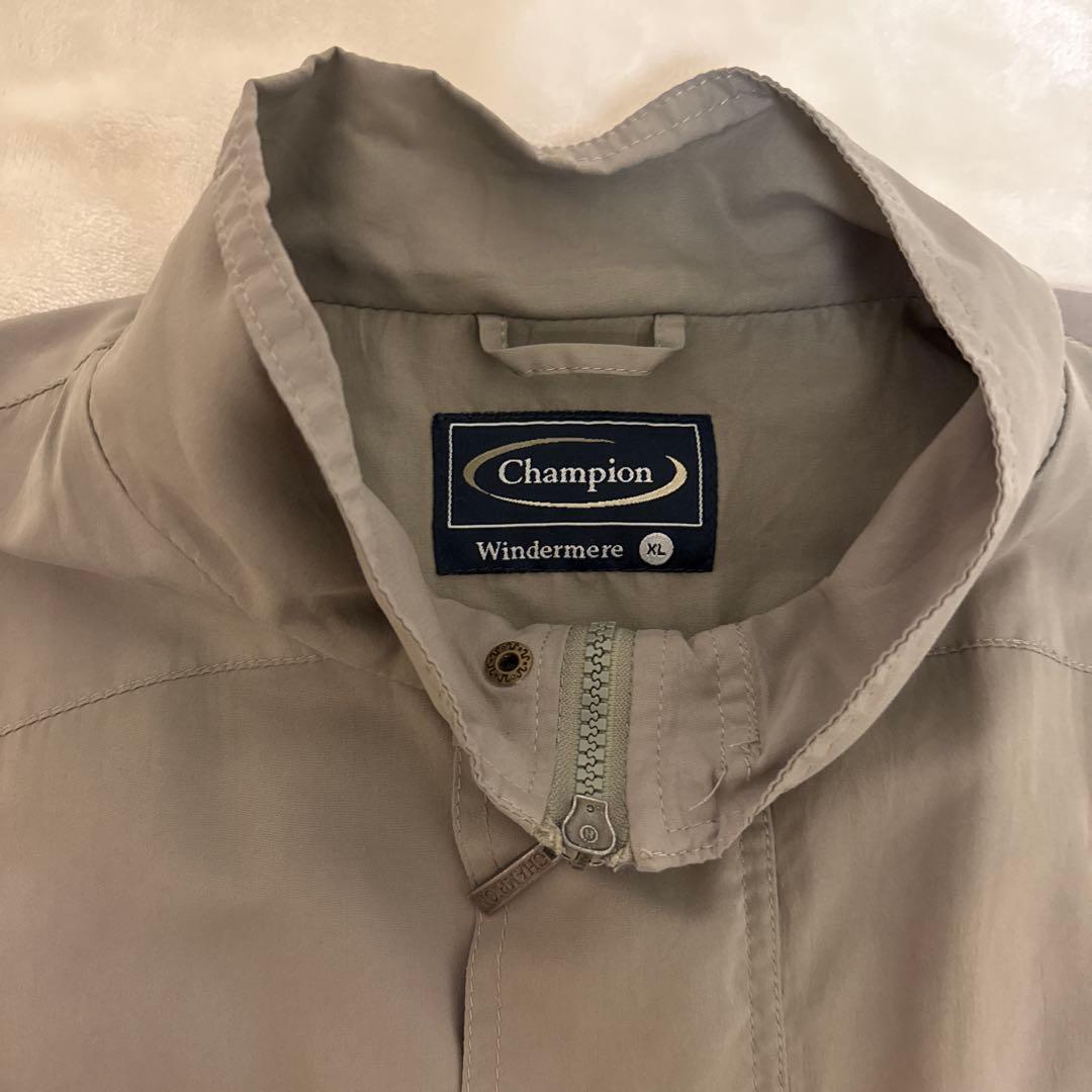 90s?VintageCHAMPION フィッシングベストグレー