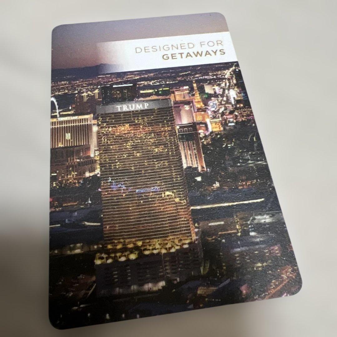 開運　億万長者御用達Trump Card ラスベガストランプホテル