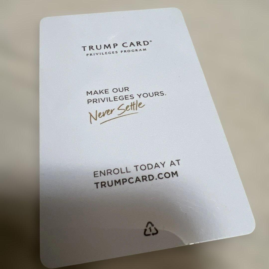 開運　億万長者御用達Trump Card ラスベガストランプホテル