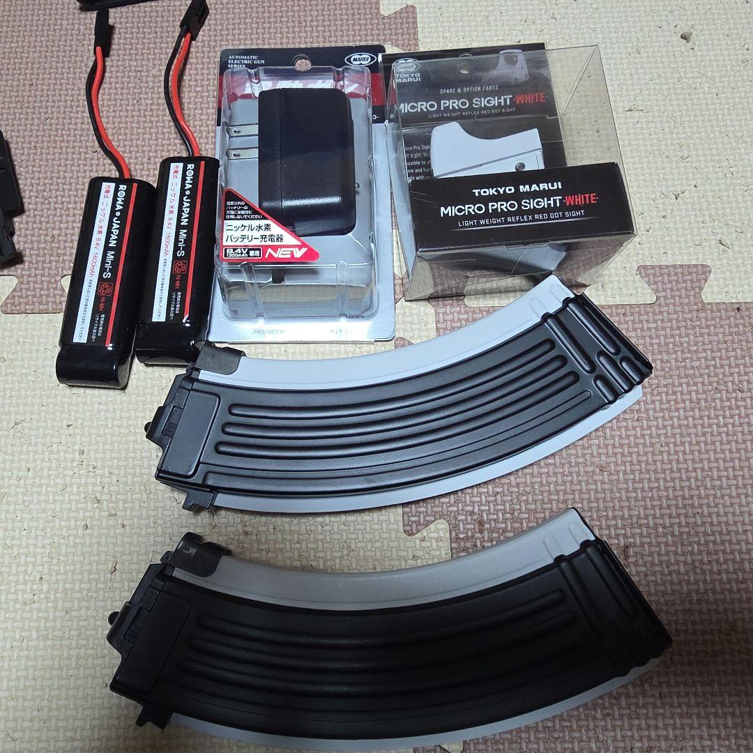 東京マルイ 次世代電動ガン AKホワイトストーム 塗装カスタム