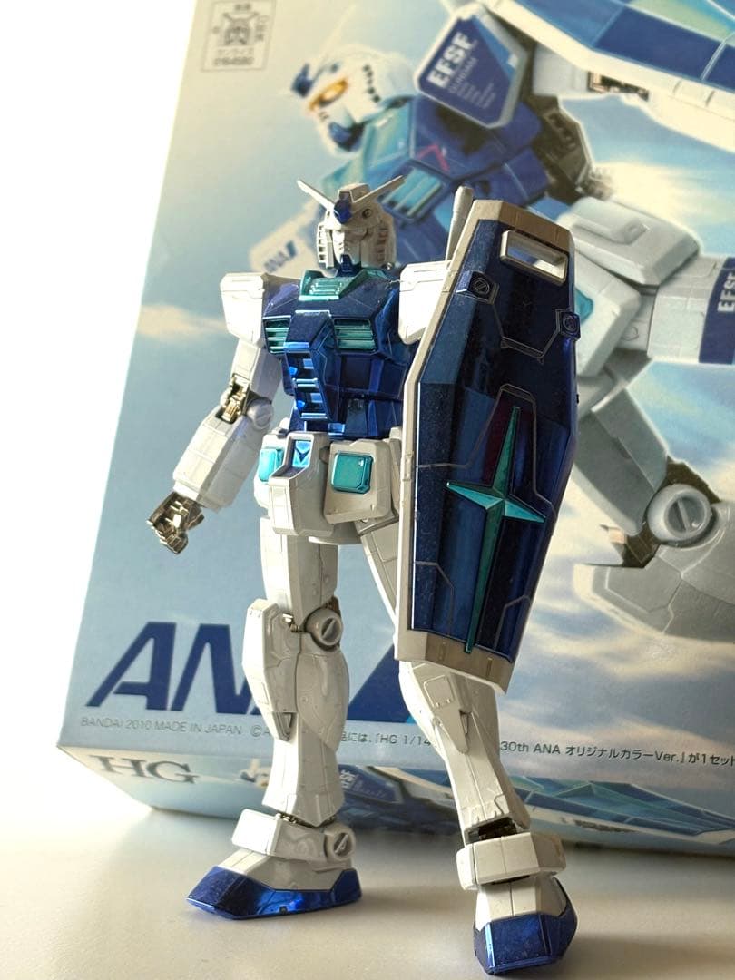 【組立済み】HG1/144 ガンダム G30th ANA オリジナルカラーVer