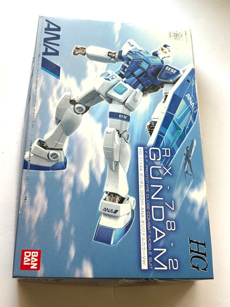 【組立済み】HG1/144 ガンダム G30th ANA オリジナルカラーVer