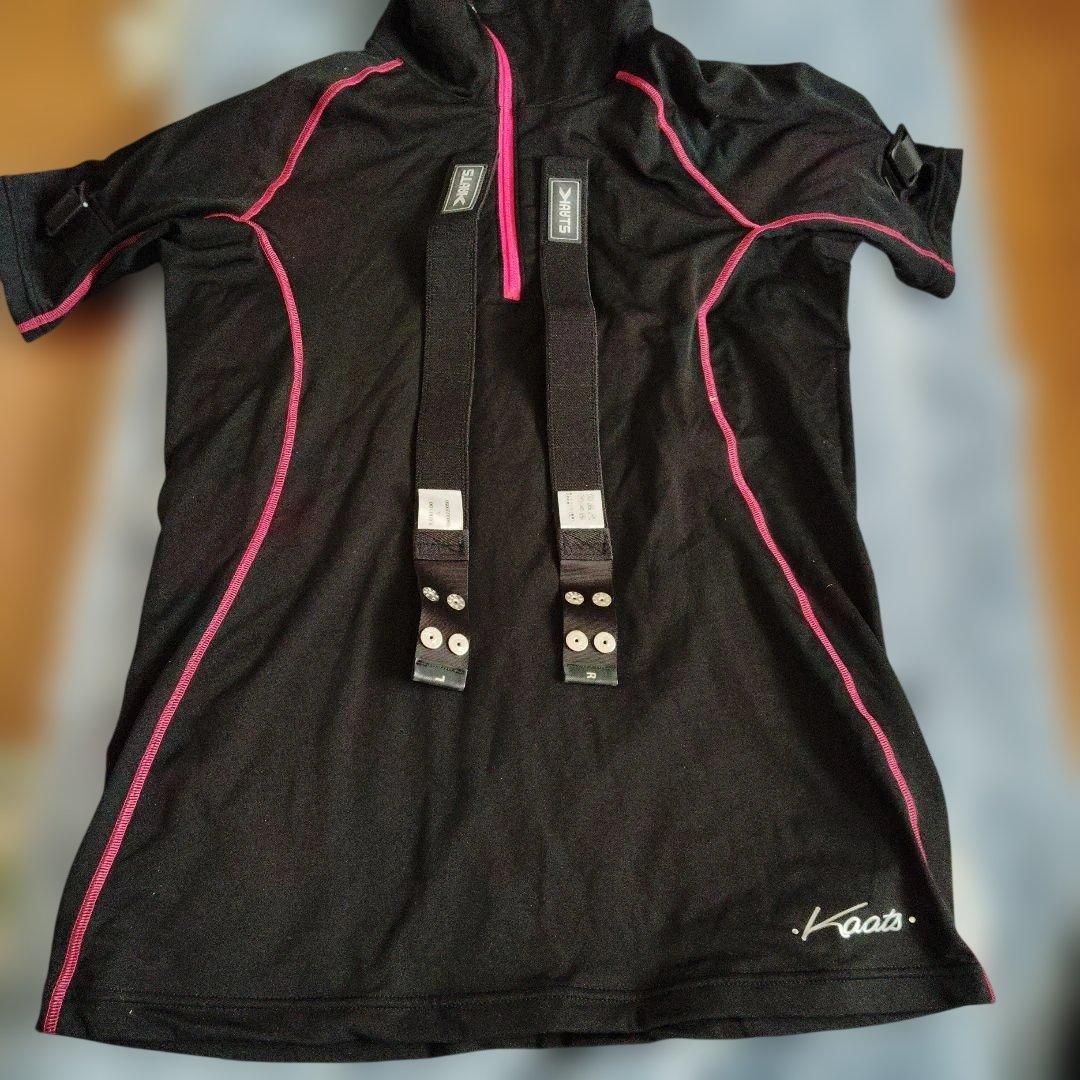 加圧トレーニングウェア ブラック/ピンク定価28000円位でした。